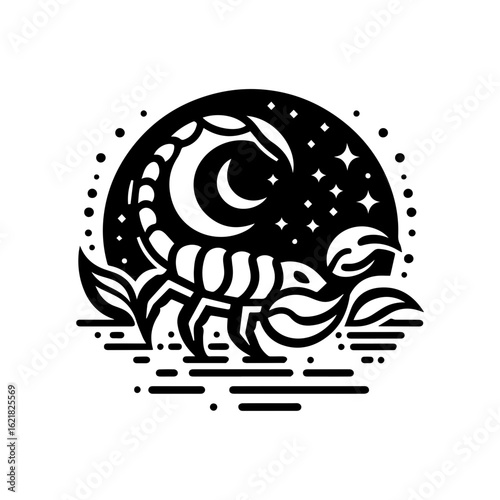 monoline Scorpion logo