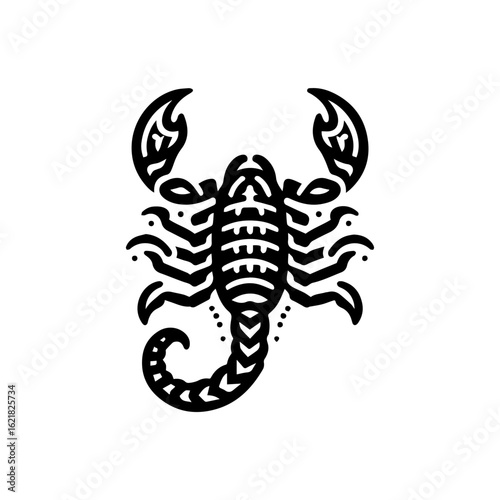 monoline Scorpion logo