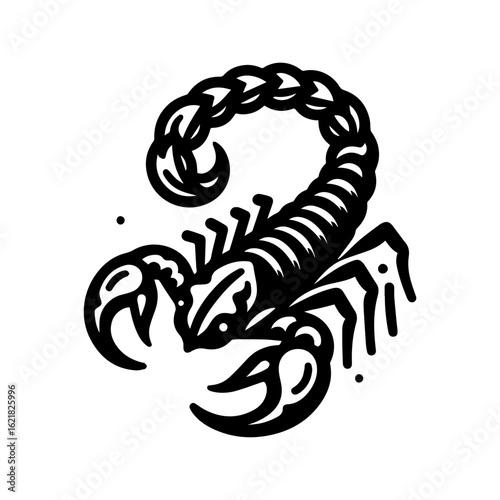 monoline Scorpion logo