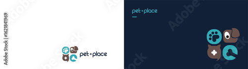 Character,  Symbol and Logo for pet shop