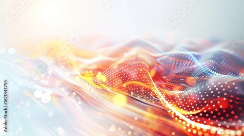 Abstract wave design