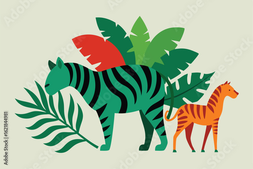 vector illustration of an elephant