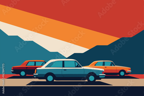 vector illustration of a car