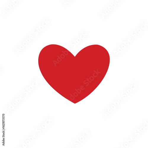 Vector illustration of a red heart icon with a minimalist design on a white background. This symbol of love, affection, and emotion is often used in graphic design, social media, and romantic-themed d Free Download Vector illustration of a red heart icon with a minimalist design on a white background. This symbol of love, affection, and emotion is often used in graphic design, social media, and romantic-themed d - GFXLoad
