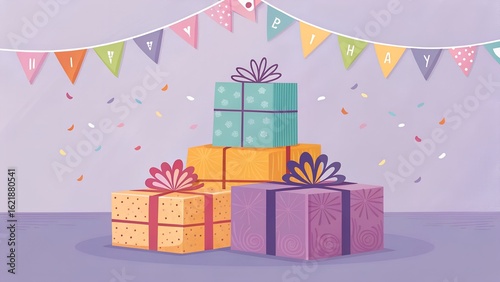 gift boxes and gifts