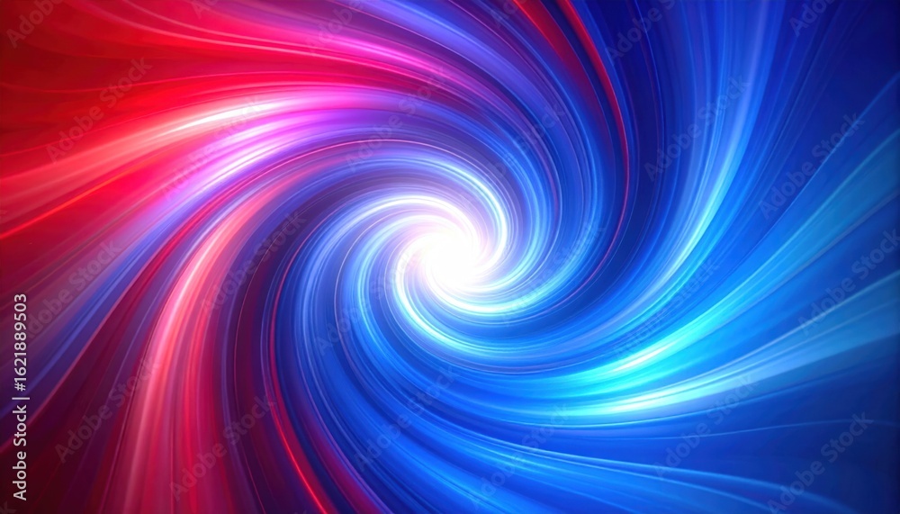 Obraz premium Colorful swirling vortex