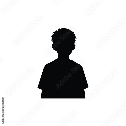 Silhouette of a Person A Minimalist Representation