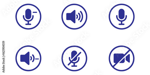 Mute Sound Speaker Icon eps file 10