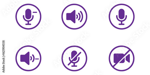 Mute Sound Speaker Icon eps file 10