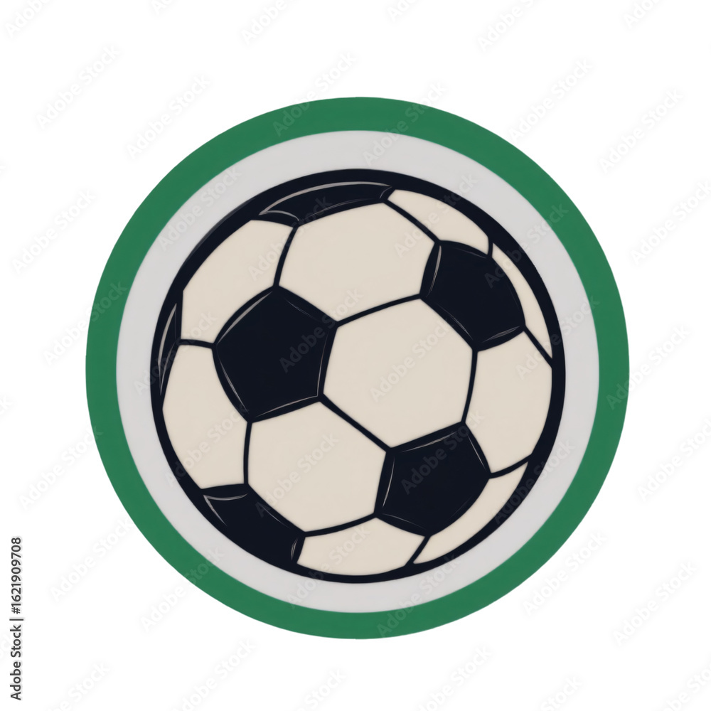 Fototapeta premium Exciting soccer match stadium sports event urban environment close-up view team spirit and competition