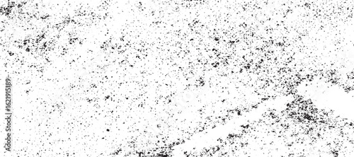 Dirty or dust film grain speck grit grunge overlay on  grain dot white paper noise texture with distress effect vector illustration pattern background