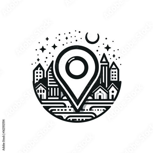 Pin drop for location services
