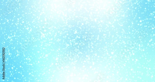 Cool Blue Refreshing Summer Particle Background – Endless Loop Animation
