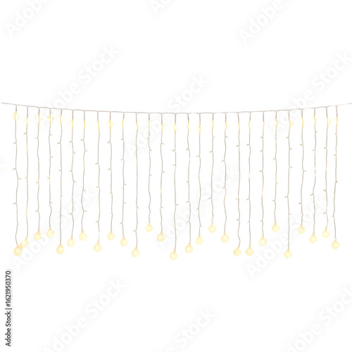 Warm colored string lights create a romantic and cozy atmosphere, perfect for weddings, parties and outdoor decorations. The soft glow of the lights will add beauty to any space, adding charm and eleg
