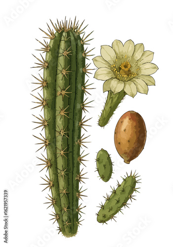 Echinopsis sp. (kaktus)