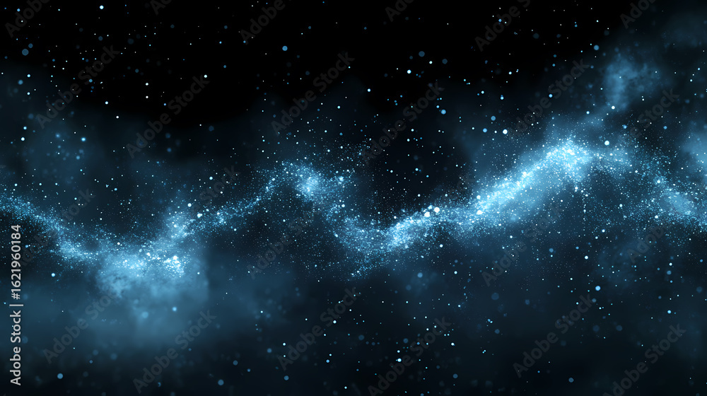 Obraz premium Cosmic Nebulae Stellar Dance