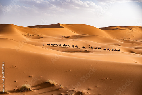 Fototapeta Naklejka Na Ścianę i Meble -  Merzouga desert morocco