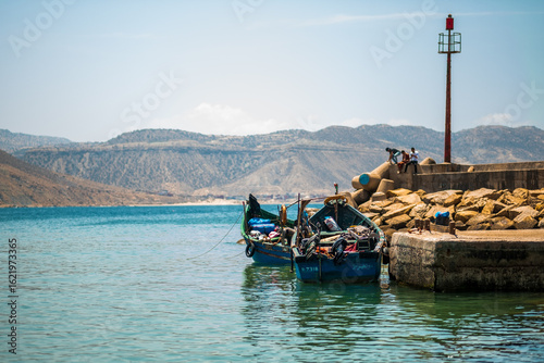 Fishing boat on the sea