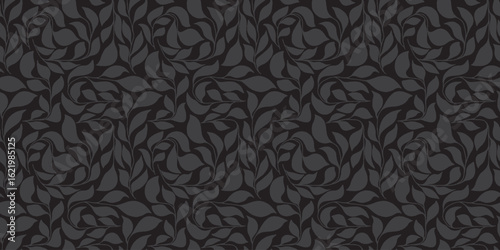 Organic motif, botanical motif background. Seamless pattern.Vector.スタイリッシュな有機的パターン