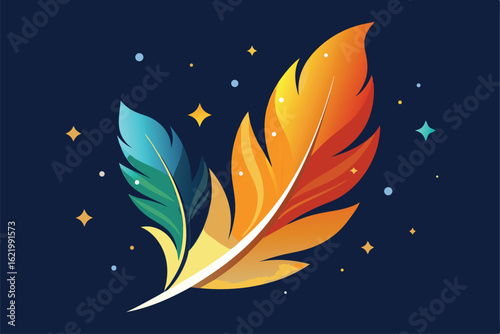 brazilian carnival feathers and glitter background (1).eps