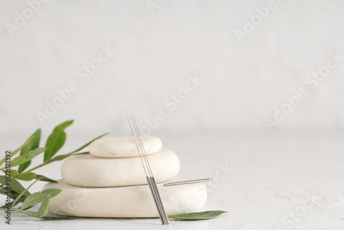Acupuncture needles and spa...