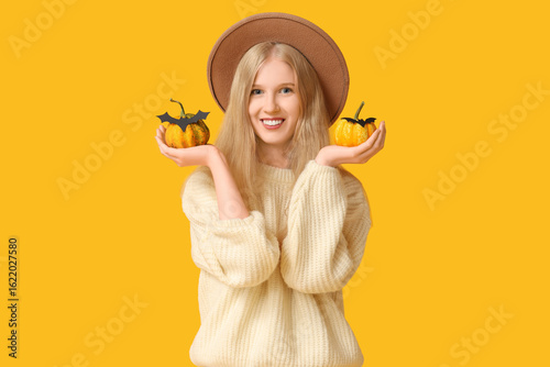 Beautiful young happy woman...