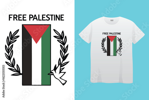 Palestine design vector, Save Palestine illustration for banner, t-shirt, poster, sticker, badges, social media design. Hand-Drawn Lettering Phrase, Calligraphy Graphic Typography.