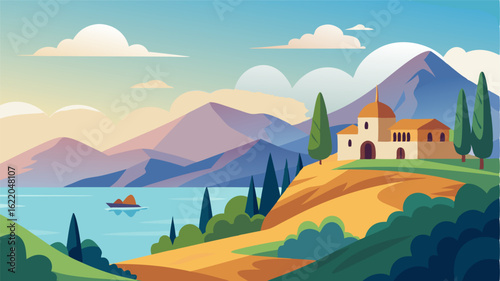 Surrounded by the peacefulness of the Mediterranean hills one cant help but feel a sense of tranquility and connection to nature.