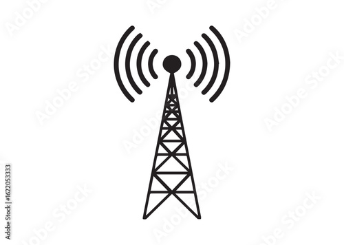 5g signal tower Vector illustration Design