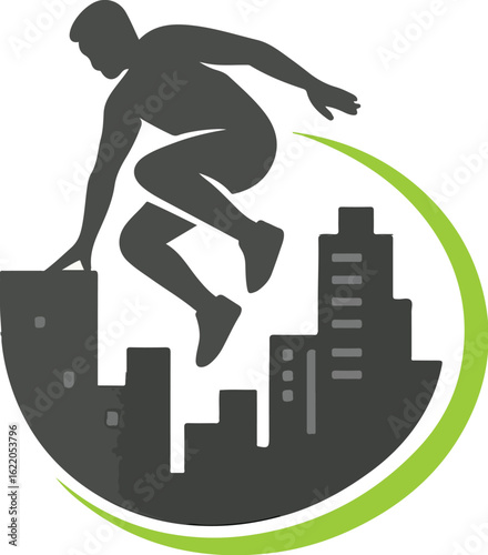 skateboarder jumping on a skateboard
