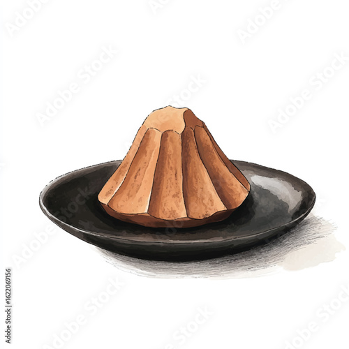 a cute Artisan chocolate mousse