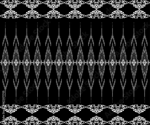 Geometric, Geometric ethnic seamless pattern.background. illustration. texture. wallpaper.Navajo geometric seamless pattern.