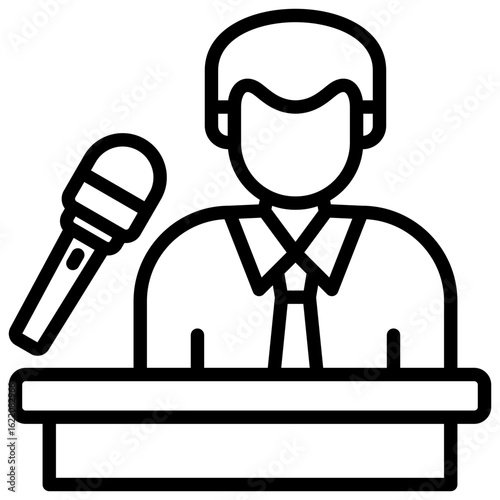 Interviewer Icon