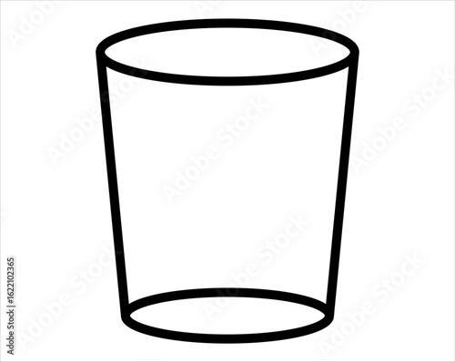 glass of water vector