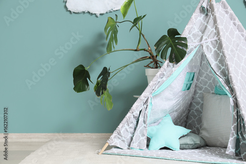 Interior of modern children...