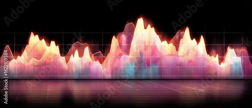 Abstract stock chart (1)