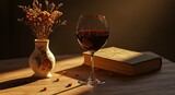 Golden Hour Wine: Still Life Photography