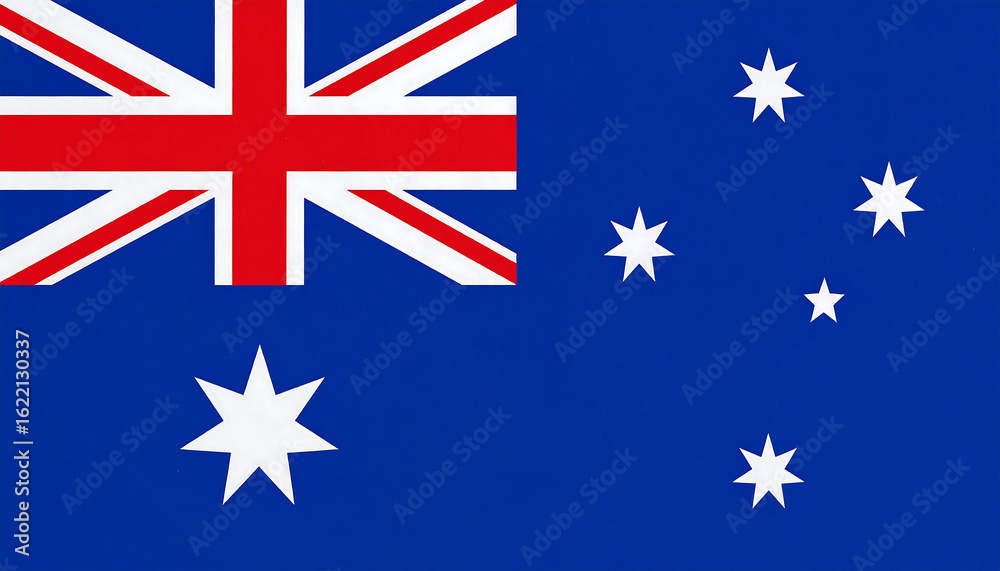 Fototapeta premium flag of Australia