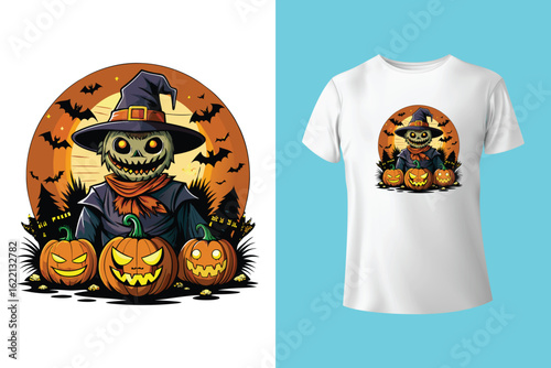 This is my scary halloween t shirt design template