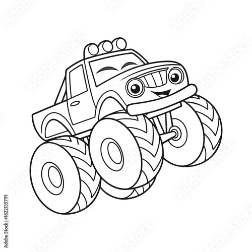 Wheels and Thrills: Kids' Vehicle Coloring Adventure