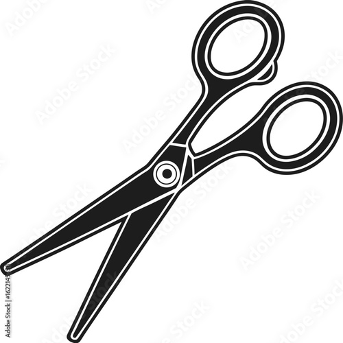 scissors and comb