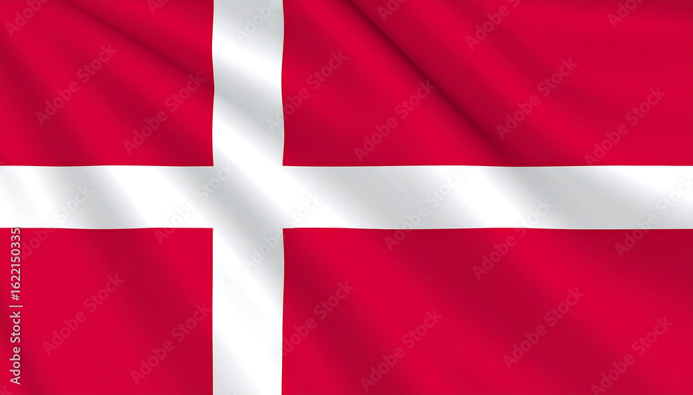Fototapeta premium flag of denmark