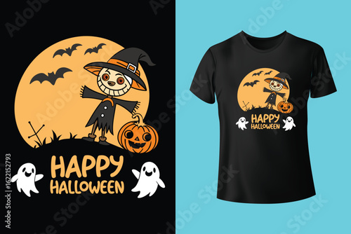 boo boo crew hello ween t-shirt design