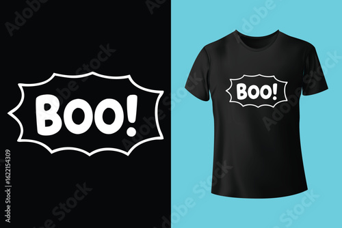 boo boo crew hello ween t-shirt design