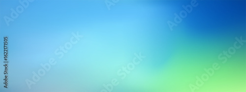 Abstract soft gradient background in green and blue. Mesh structure with light and pastel blend. Cold liquid shape with blur texture. Vector illustration.