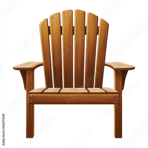 a wooden chair