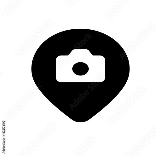 Illustration of a black microphone with a play button overlayed indicating audio recording and playback feature