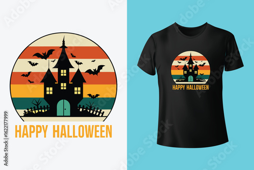Halloween day t-shirt design