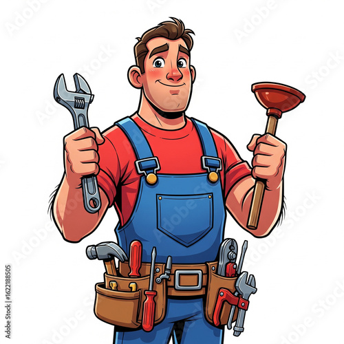 plumber with plunger