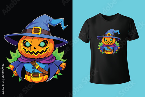 The cute black cat and skull vintage halloween t-shirt design
